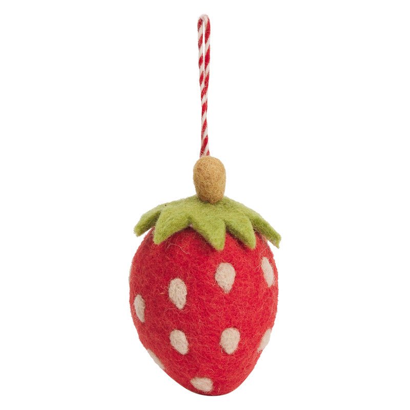 Find Joyeeta Strawberry Decoration - Sage & Clare at Bungalow Trading Co.