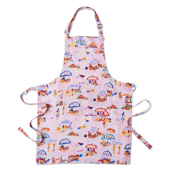 Find Ken Done Beach Days Linen Apron - Kip & Co at Bungalow Trading Co.