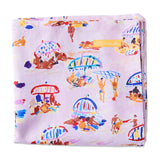 Find Ken Done Beach Days Linen Tablecloth 145x270 - Kip & Co at Bungalow Trading Co.