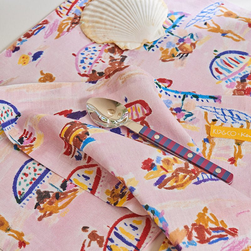 Find Ken Done Beach Days Napkins Set of 4 - Kip & Co at Bungalow Trading Co.