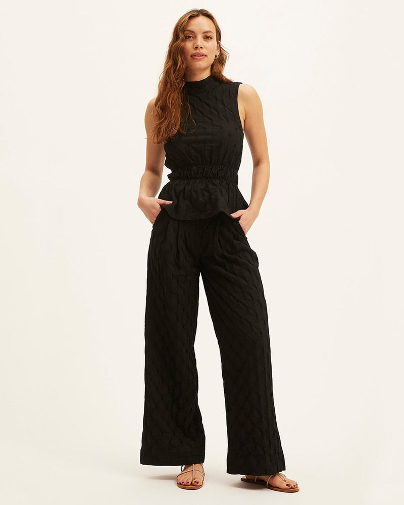 Find Klara Pants Black - Summery Copenhagen at Bungalow Trading Co.