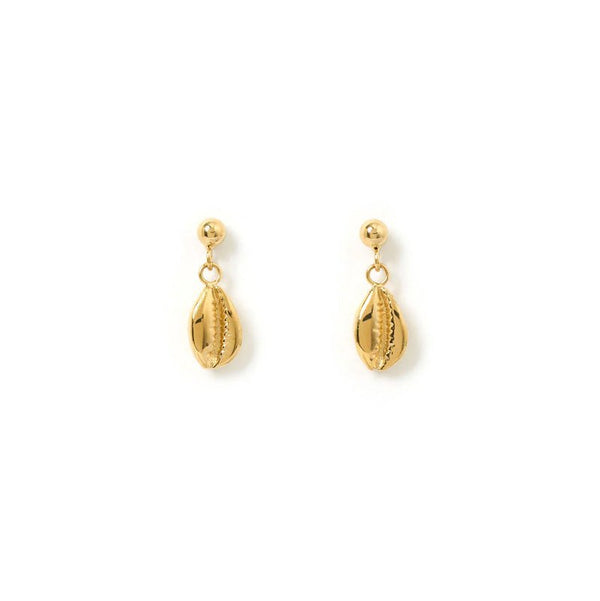 Find Kora Gold Earrings - Arms of Eve at Bungalow Trading Co.