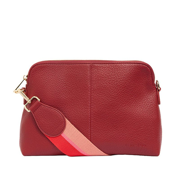 Find Large Burbank Crossbody Bag Burgundy - Elms + King at Bungalow Trading Co.