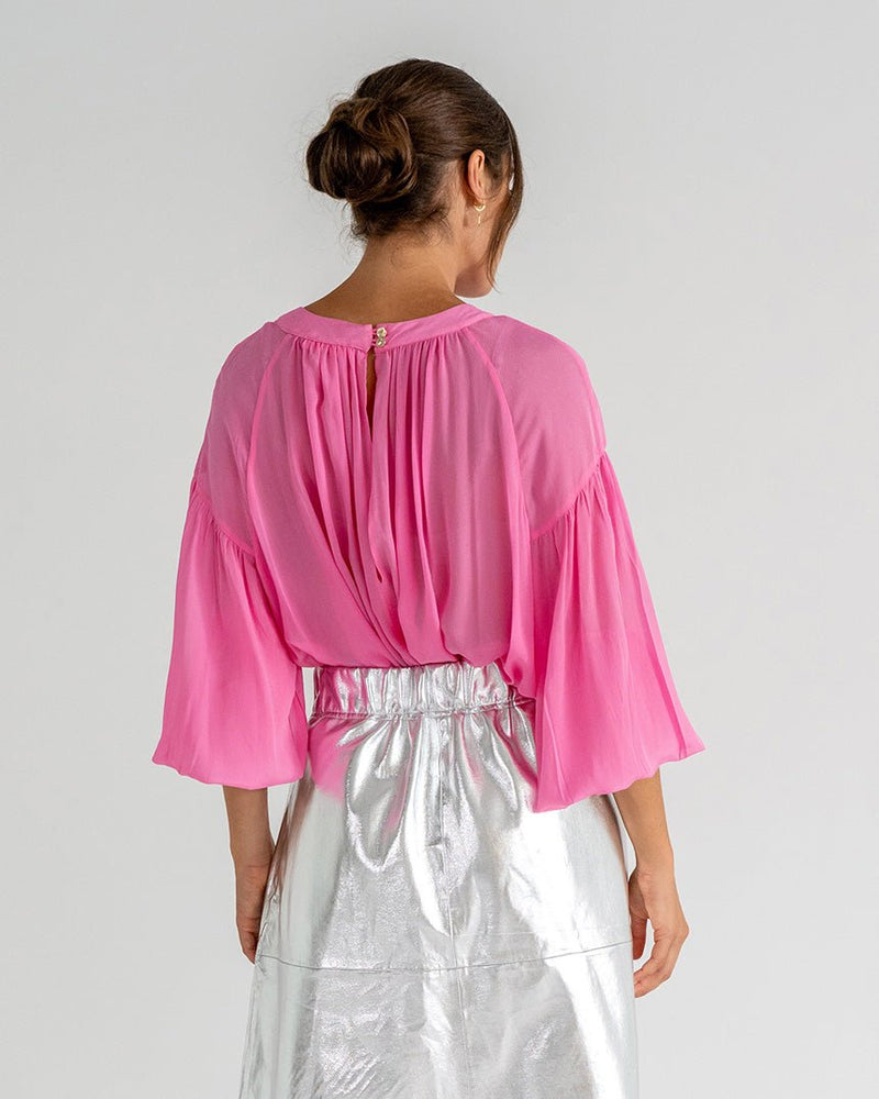 Find Laurent Blouse Orchid Pink - Arlington Milne at Bungalow Trading Co.