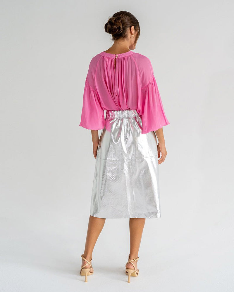 Find Laurent Blouse Orchid Pink - Arlington Milne at Bungalow Trading Co.