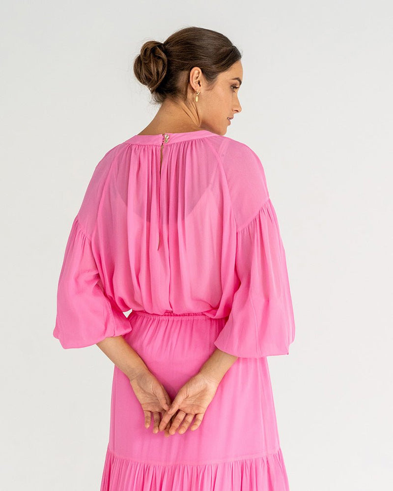 Find Laurent Blouse Orchid Pink - Arlington Milne at Bungalow Trading Co.