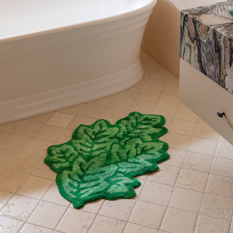 Find Leaf Green Bath Mat - Bonnie & Neil at Bungalow Trading Co.