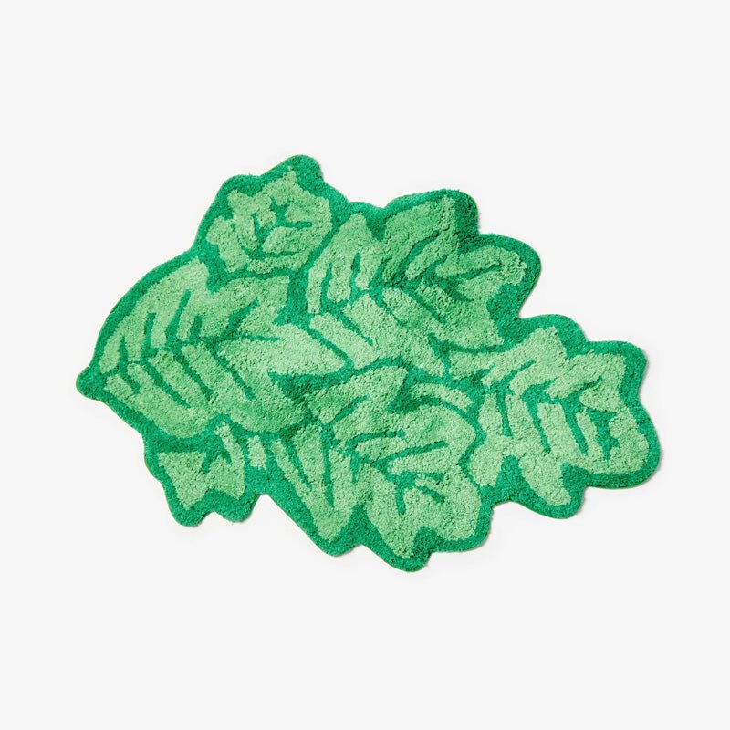 Find Leaf Green Bath Mat - Bonnie & Neil at Bungalow Trading Co.