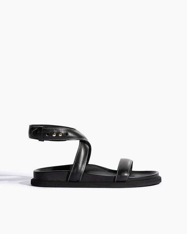 Find Leila Black Sandal - DOF Studios at Bungalow Trading Co.