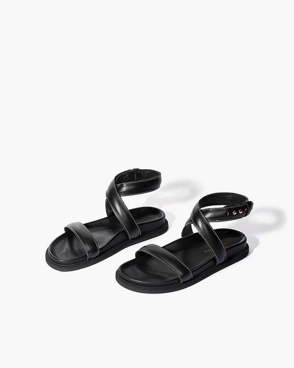 Find Leila Black Sandal - DOF Studios at Bungalow Trading Co.