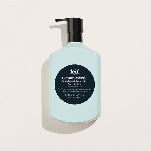 Find Lemon Myrtle Body Lotion 500ml - Leif at Bungalow Trading Co.