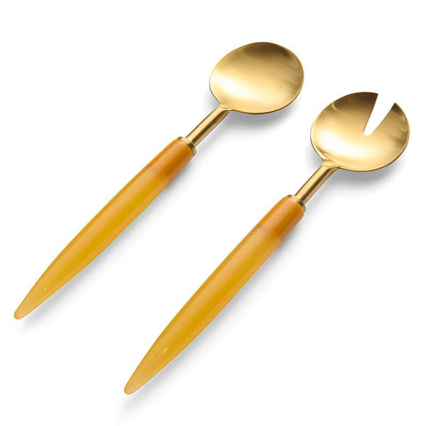 Find Lemon Zest Brasserie Salad Servers - Kip & Co at Bungalow Trading Co.