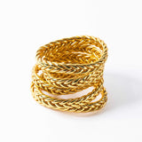 Find Light Gold Braid Buddhist Bracelet - Buddhist Bracelets at Bungalow Trading Co.