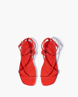 Find Lily Sandals Coral Red Patent - DOF Studios at Bungalow Trading Co.