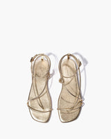 Find Lily Sandals Gold - DOF Studios at Bungalow Trading Co.