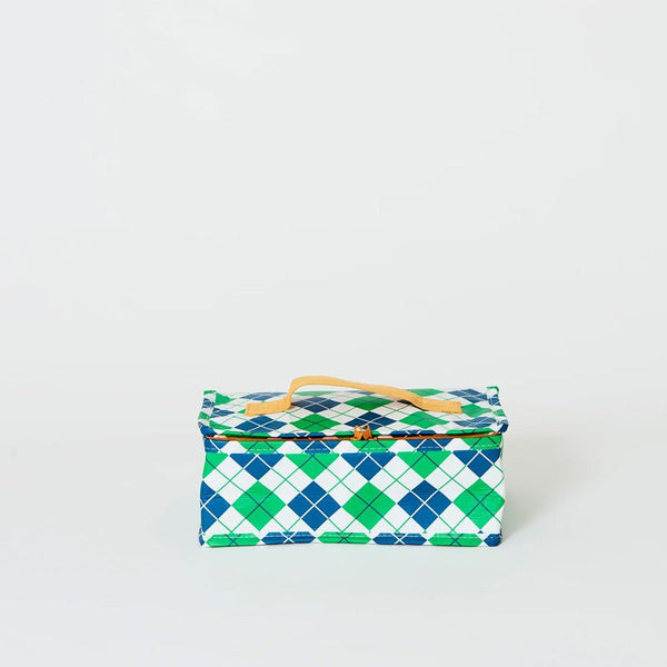 Find Lunch Bag Argyle - Project Ten at Bungalow Trading Co.