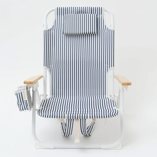 Find Luxe Beach Chair Coastal Blue - Sunnylife at Bungalow Trading Co.