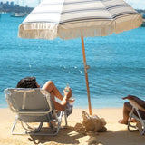 Find Luxe Beach Chair Coastal Blue - Sunnylife at Bungalow Trading Co.