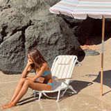 Find Luxe Beach Chair Rio Sun Multi Stripe - Sunnylife at Bungalow Trading Co.