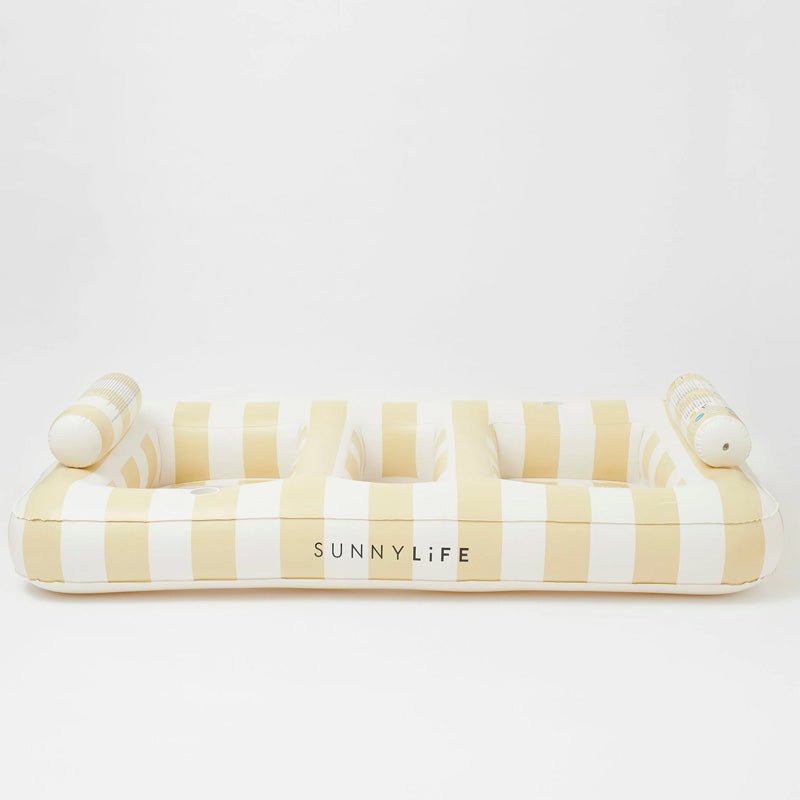 Find Luxe Twin Hammock Float Mango Bay Soft Mustard - Sunnylife at Bungalow Trading Co.