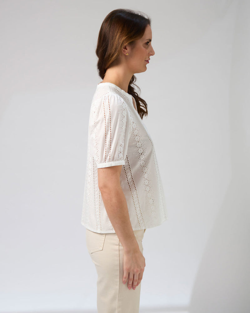 Maddie Blouse White