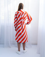 Find Madrid Dress Diagonal Print - Elms + King at Bungalow Trading Co.