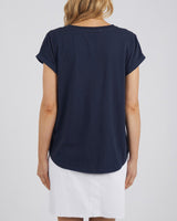 Find Manly Vee Tee Navy - Foxwood at Bungalow Trading Co.