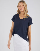 Find Manly Vee Tee Navy - Foxwood at Bungalow Trading Co.