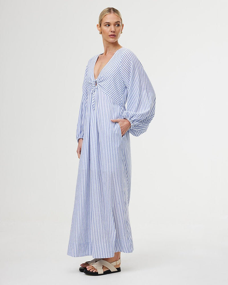 Find Marais Dress Sea Stripe - Kinney at Bungalow Trading Co.