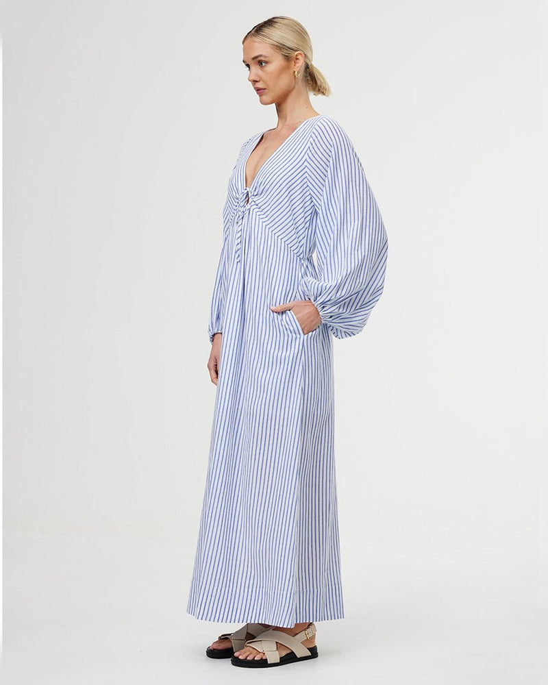 Find Marais Dress Sea Stripe - Kinney at Bungalow Trading Co.