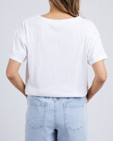 Find Marley Tee White - Foxwood at Bungalow Trading Co.