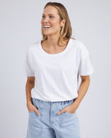 Find Marley Tee White - Foxwood at Bungalow Trading Co.