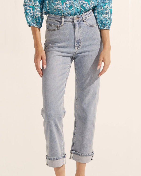 Find Maverick Jean Light Washed Denim - Zoe Kratzmann at Bungalow Trading Co.