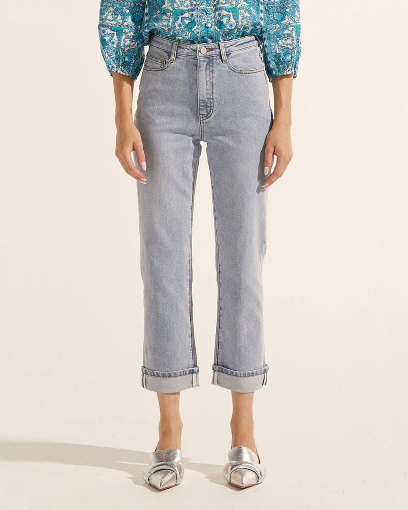 Find Maverick Jean Light Washed Denim - Zoe Kratzmann at Bungalow Trading Co.