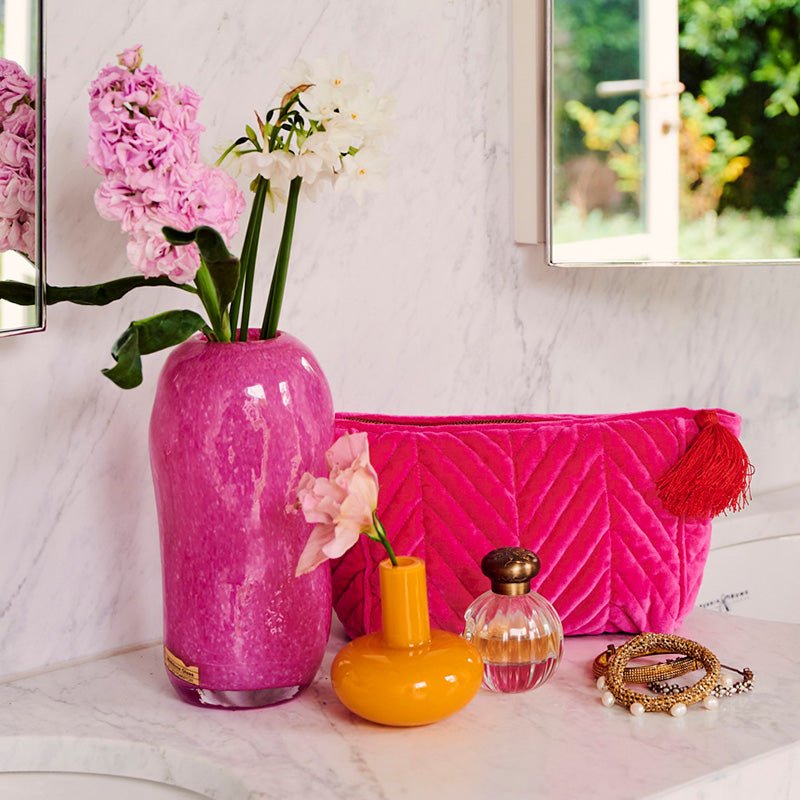 Find Me and You Velvet Toiletry Bag - Kip & Co at Bungalow Trading Co.