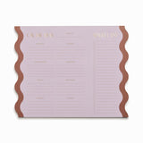 Find Meal Planner Notepad Lilac + Nutmeg - Designworks at Bungalow Trading Co.