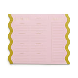 Find Meal Planner Notepad Pink + Chartreuse - Designworks at Bungalow Trading Co.