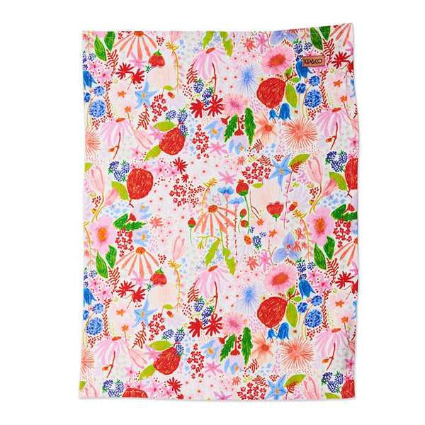 Find Meandering Meadow Linen Tea Towel - Kip & Co at Bungalow Trading Co.