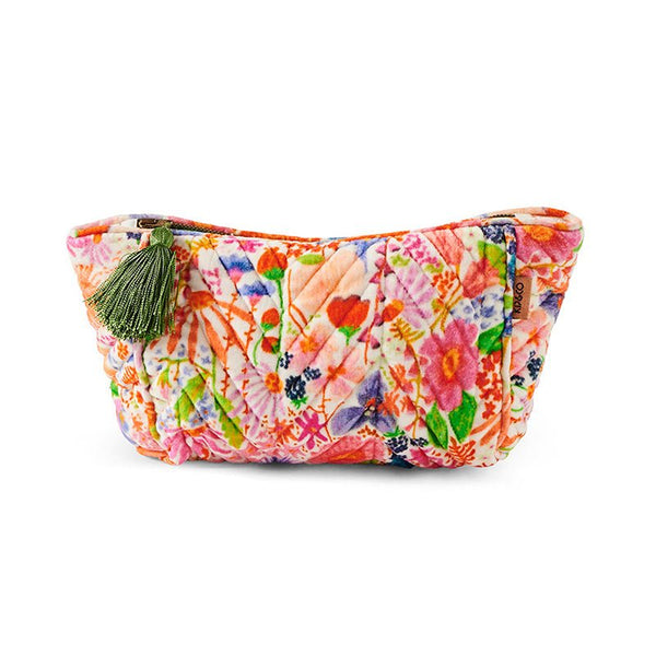 Find Meandering Meadow Velvet Toiletry Bag - Kip & Co at Bungalow Trading Co.