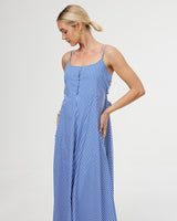 Find Mia Dress Riviera Stripe - Kinney at Bungalow Trading Co.