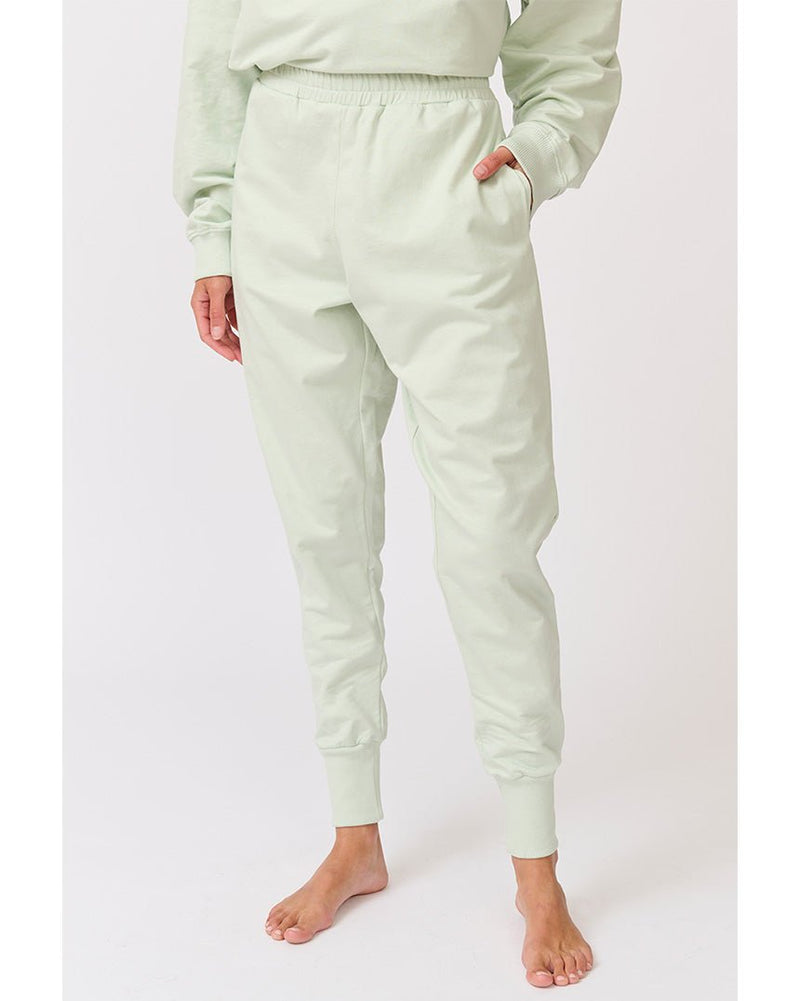 Find Mia Track Pant Matcha - Cartel & Willow at Bungalow Trading Co.