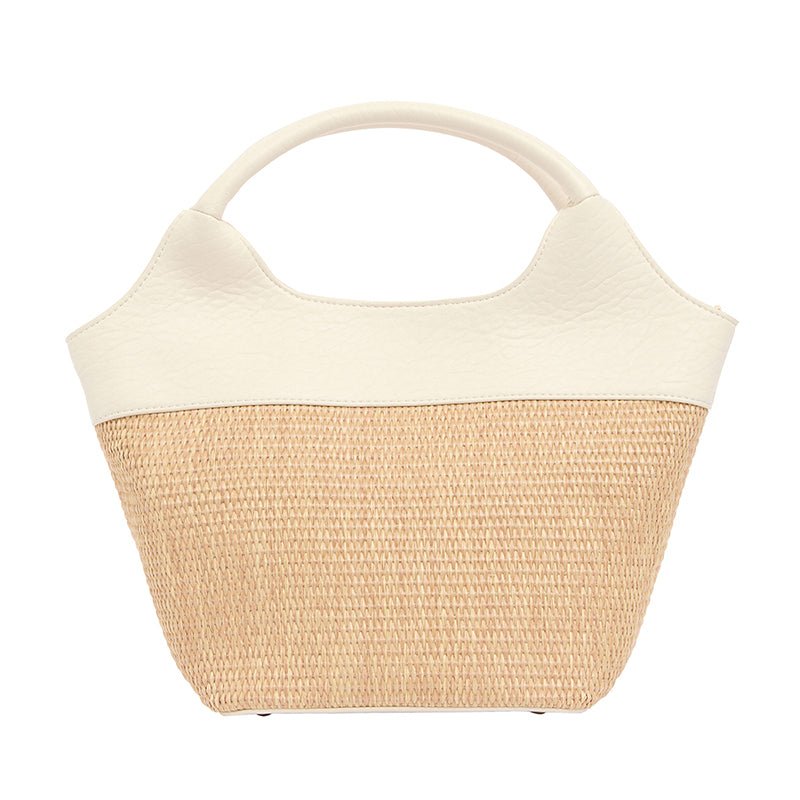 Find Miller Tote Chalk Weave - Elms + King at Bungalow Trading Co.