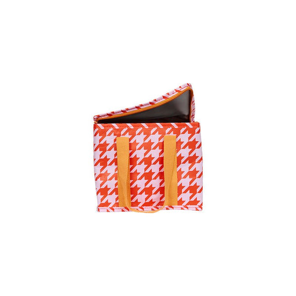 Find Mini Insulated Tote Houndstooth - Project Ten at Bungalow Trading Co.