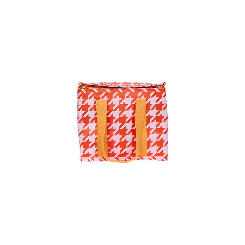 Find Mini Insulated Tote Houndstooth - Project Ten at Bungalow Trading Co.