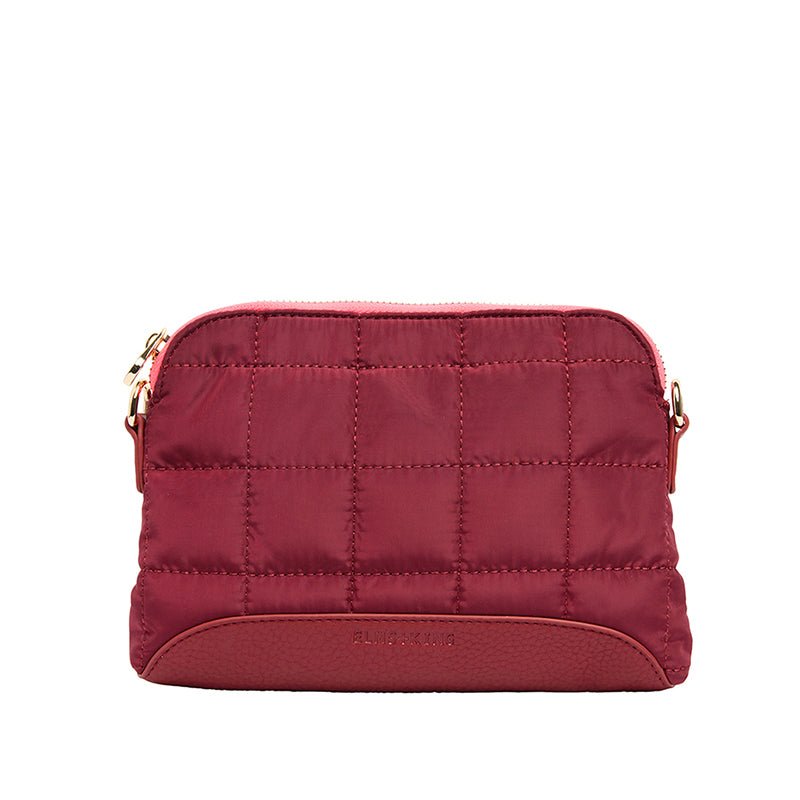 Find Mini Soho Bag Burgundy - Elms + King at Bungalow Trading Co.