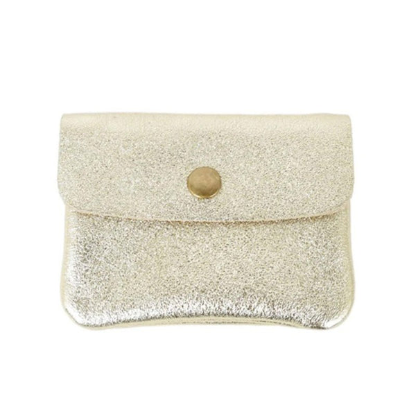 Find Mini Wallet Metallic Gold - Maison Fanli at Bungalow Trading Co.