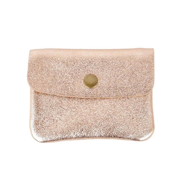 Find Mini Wallet Metallic Rose - Maison Fanli at Bungalow Trading Co.