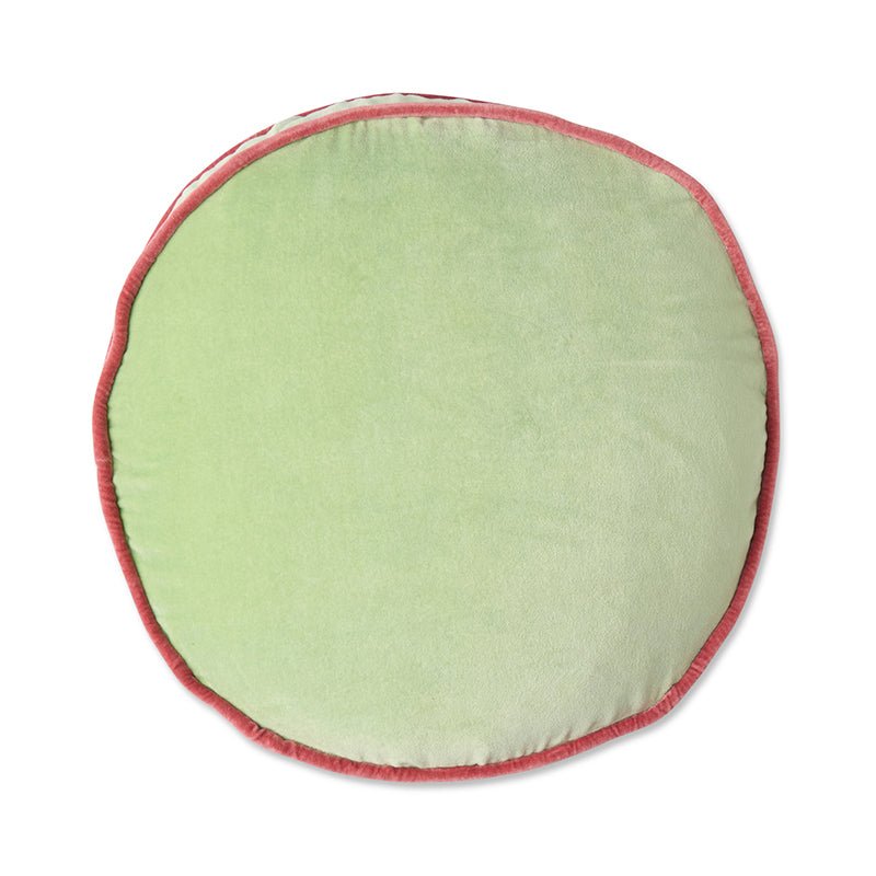 Find Minted Velvet Pea Cushion - Kip & Co at Bungalow Trading Co.