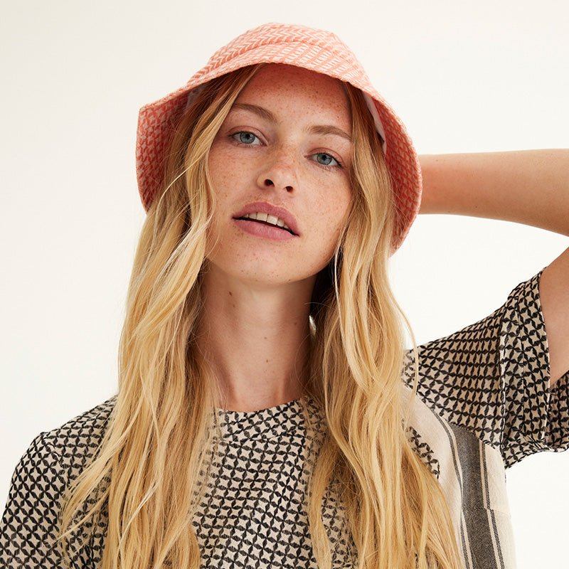 Find Mio Bucket Hat Pink - Summery Copenhagen at Bungalow Trading Co.