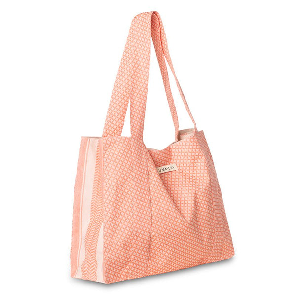 Find Mio Large Bag Pink Dogwood & Lantana - Summery Copenhagen at Bungalow Trading Co.